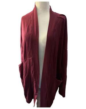 Soma Ultrasoft Fleece Relaxed Button Up Cardigan